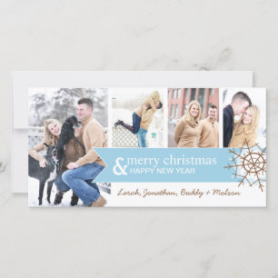 Whimsical Christmas Photo Card