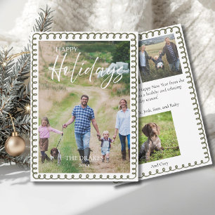 Whimsical Christmas Photo Holiday Card