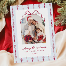 Whimsical Christmas Photo Holiday Card