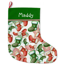 Whimsical Christmas Stocking Pattern 