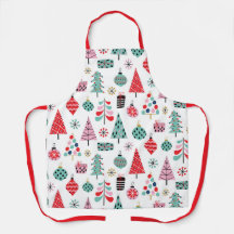 Whimsical Christmas Tree | Modern Holiday Pattern