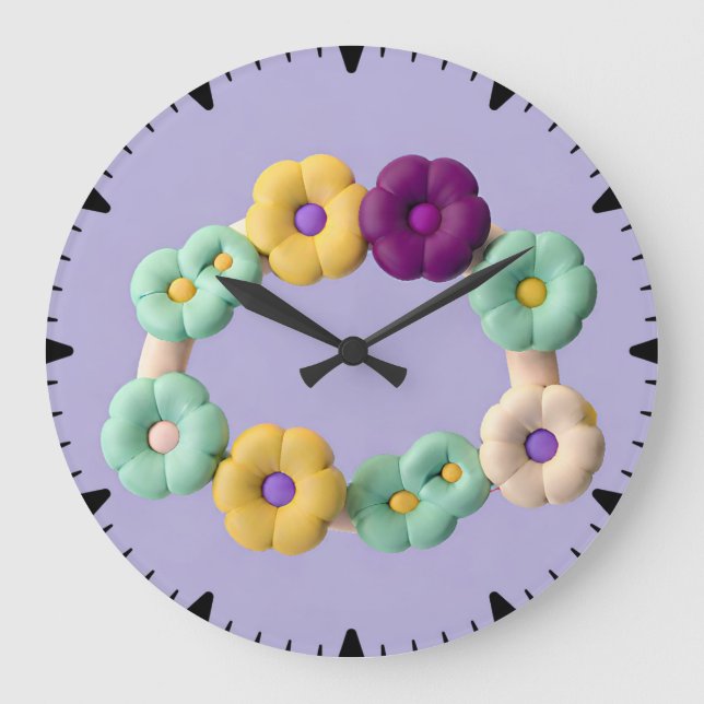 Whimsical Clocks for Nursery & Kids' Room Magic (Front)