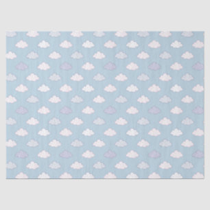 Whimsical Cloud Star Dreamy Celestial Tissue Paper