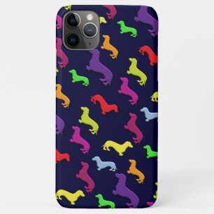 Whimsical Colourful and Fun Dachshund dogs Pattern Case-Mate iPhone Case