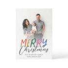 Whimsical Colourful Merry Christmas Full Photo