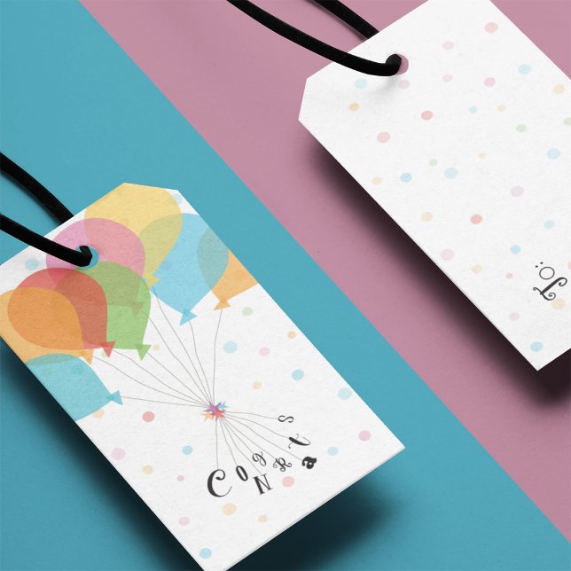 Whimsical Congrats Gift Tag (Creator Uploaded)