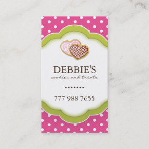 Whimsical Cookie Business Cards