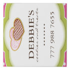 Whimsical Cookie Business Cards