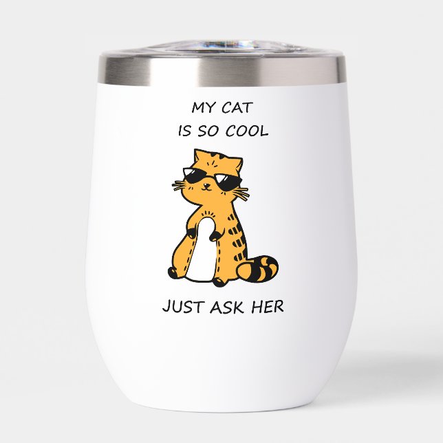 Whimsical Cool Cat (Front)