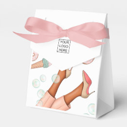 Whimsical Corporate Food Catering Lady Favour Box