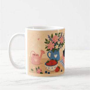 Whimsical Cosy Ceramic Coffee Mug