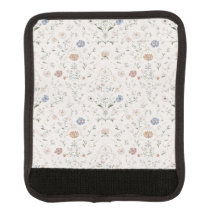 Whimsical Cottagecore Beige Watercolor Wildflower
