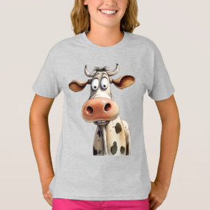 Whimsical Cow T-Shirt