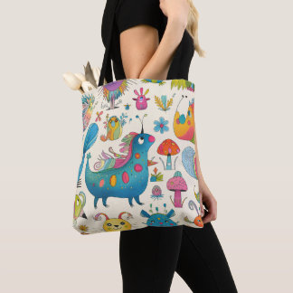 Whimsical Creatures New Mum  Tote Bag