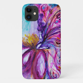 WHIMSICAL CUTE FLOWER FAIRY IN PINK,GOLD SPARKLES Case-Mate iPhone CASE