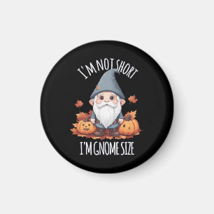 Whimsical Cute Gnome in Autumn Magnet