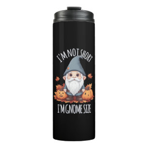 Whimsical Cute Gnome in Autumn Thermal Tumbler