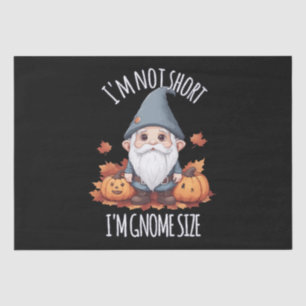 Whimsical Cute Gnome in Autumn Tissue Paper