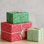 Whimsical Cute Red Green Bows Pattern Xmas Gift Wrapping Paper Sheet<br><div class="desc">Check out this lovely gift wrap variety pack with a fun and simple white green and red bows pattern! Change the colours if you like. 

Be sure to check out the other colours and more of my patterns!</div>