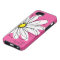 Whimsical Daisy Floral - pink yellow and name