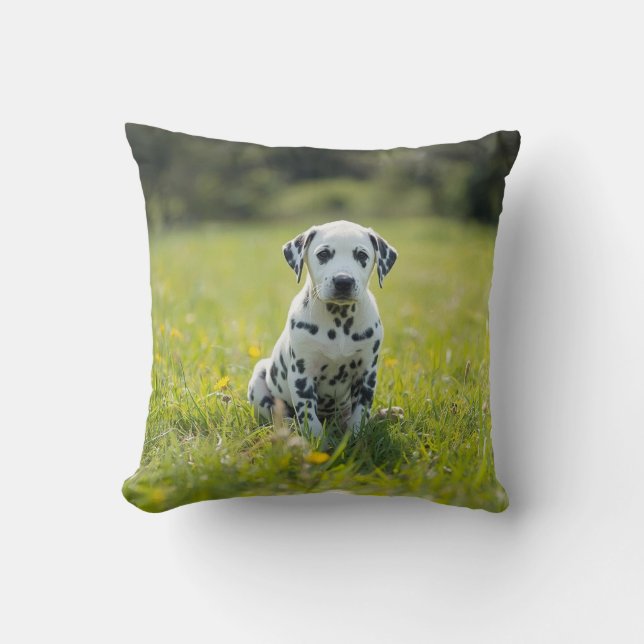 Whimsical Dalmatian  Cushion (Front)