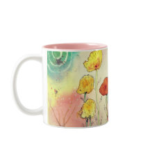 Whimsical Dandelion Coffee Mug