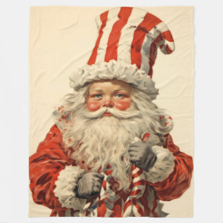 Whimsical December Christmas Blanket 