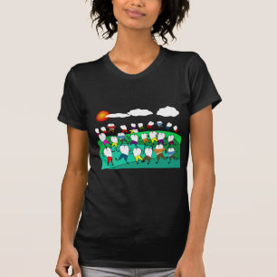 Whimsical Dental  Tooth Art Gifts T-Shirt