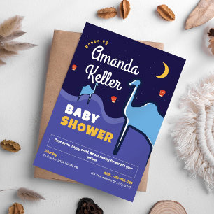 Whimsical Desert Night Baby Shower Invitation