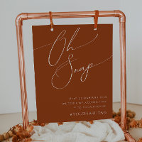 Whimsical Desert | Terracotta Oh Snap Hashtag