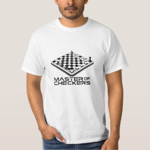 Whimsical Designs for Checkers Fans T-Shirt