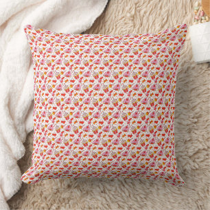 Whimsical Desserts & Sweet Treats Pattern Cushion