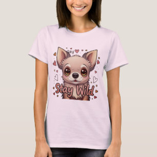 Whimsical Dog Art – Starry Pup with Cosmic Charm T-Shirt