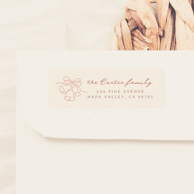 Whimsical Doodle Christmas Bells Family Name (Creator Uploaded)