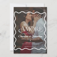 Whimsical Doodle Thats Amore Wedding