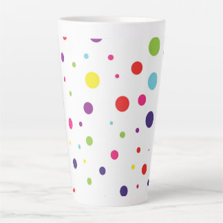 Whimsical Dots Latte Mug