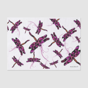 Whimsical Dragonflies Tissue Paper