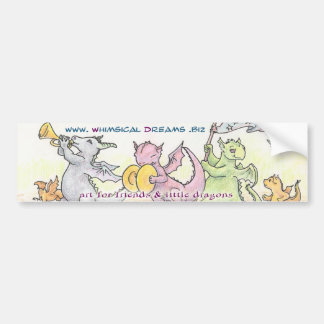 Whimsical Dreams Bumper Sticker