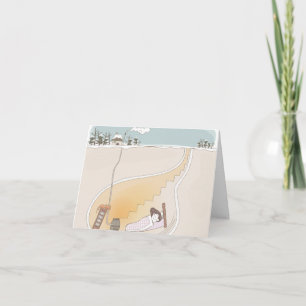 Whimsical Dreamscapes Quote 10 Greeting Card