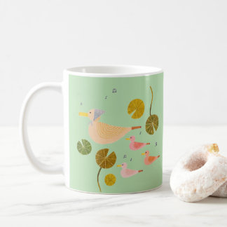 Whimsical Duck Family Kind Ones Gentle Harmony Mug