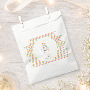 Whimsical Duck with Balloons Kids Birthday Treat Favour Bags