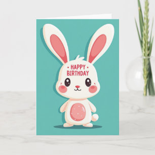 Whimsical Ears Birthday Card