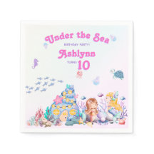 Whimsical Elegant Sweet Under the Sea Mermaid