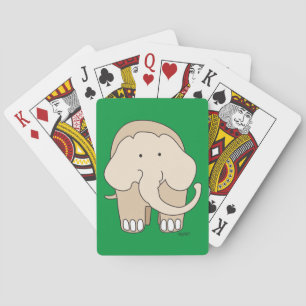 Whimsical Elephant  Playing Cards