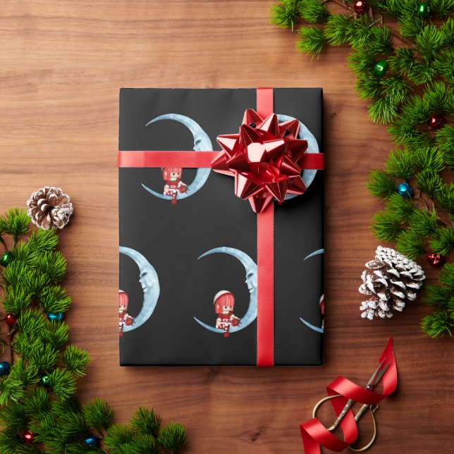 Whimsical Elf Holiday Gift Wrap (Holiday Gift)