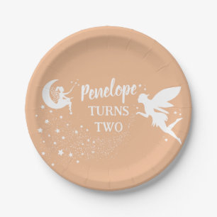  Whimsical Enchanted Pastel Fairy Themed Party  Paper Plate