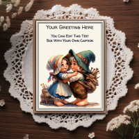 Whimsical Everyday Sentiment Storybook Art  
