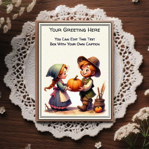 Whimsical Everyday Sentiment Vintage Art Postcard