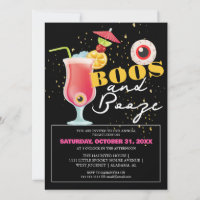 Whimsical Eyeball Cocktail Halloween Happy Hour