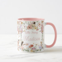 Whimsical Fairies Birthday Flower Garden Meadow